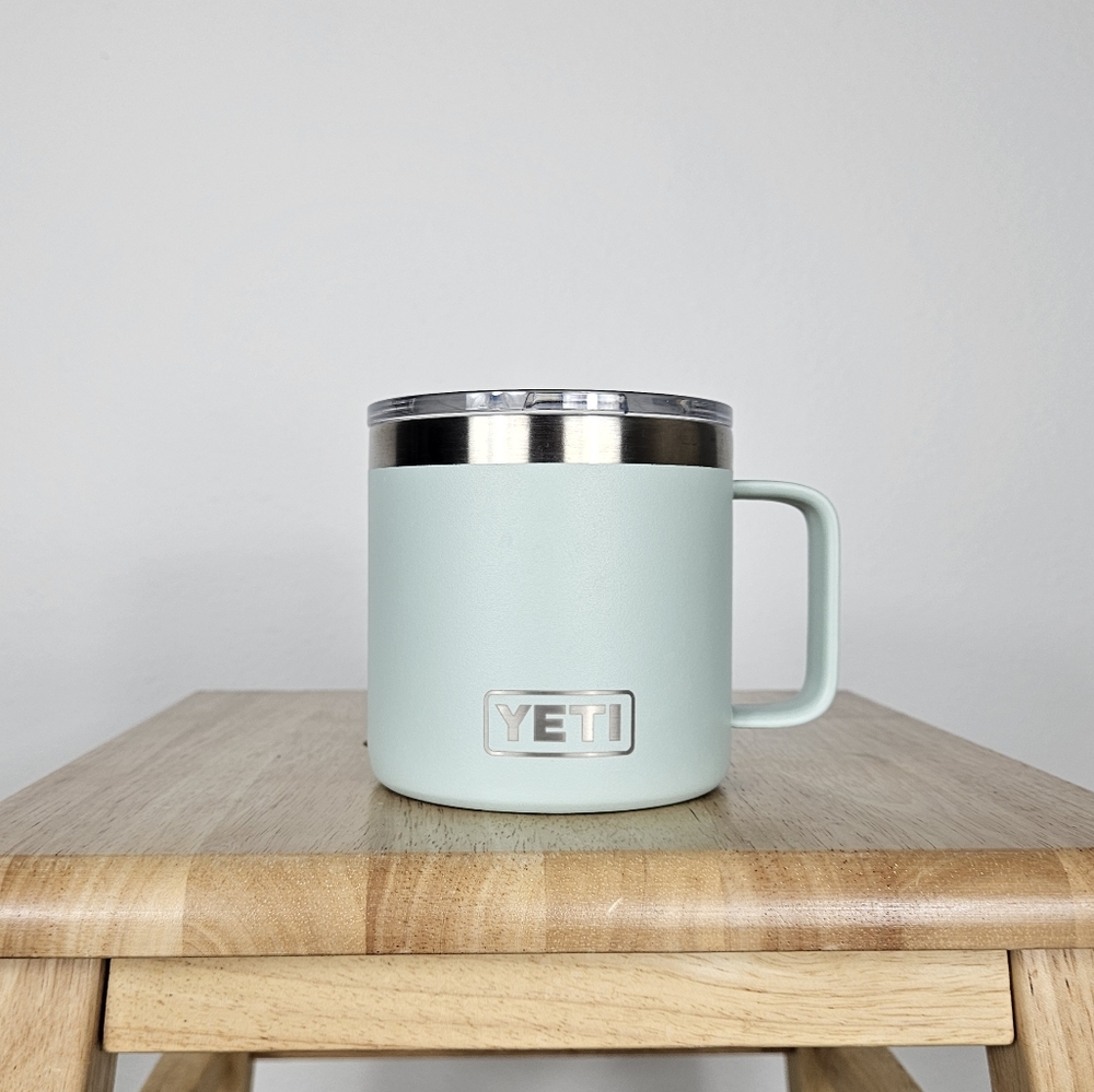 Yeti Rambler 14 oz Insulated Mug Sagebrush Green